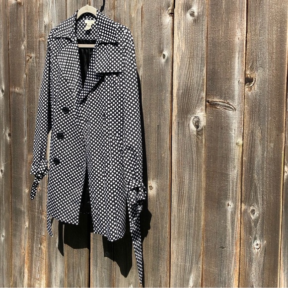 Vertigo Paris polka dot trench coat size medium - Picture 4 of 16